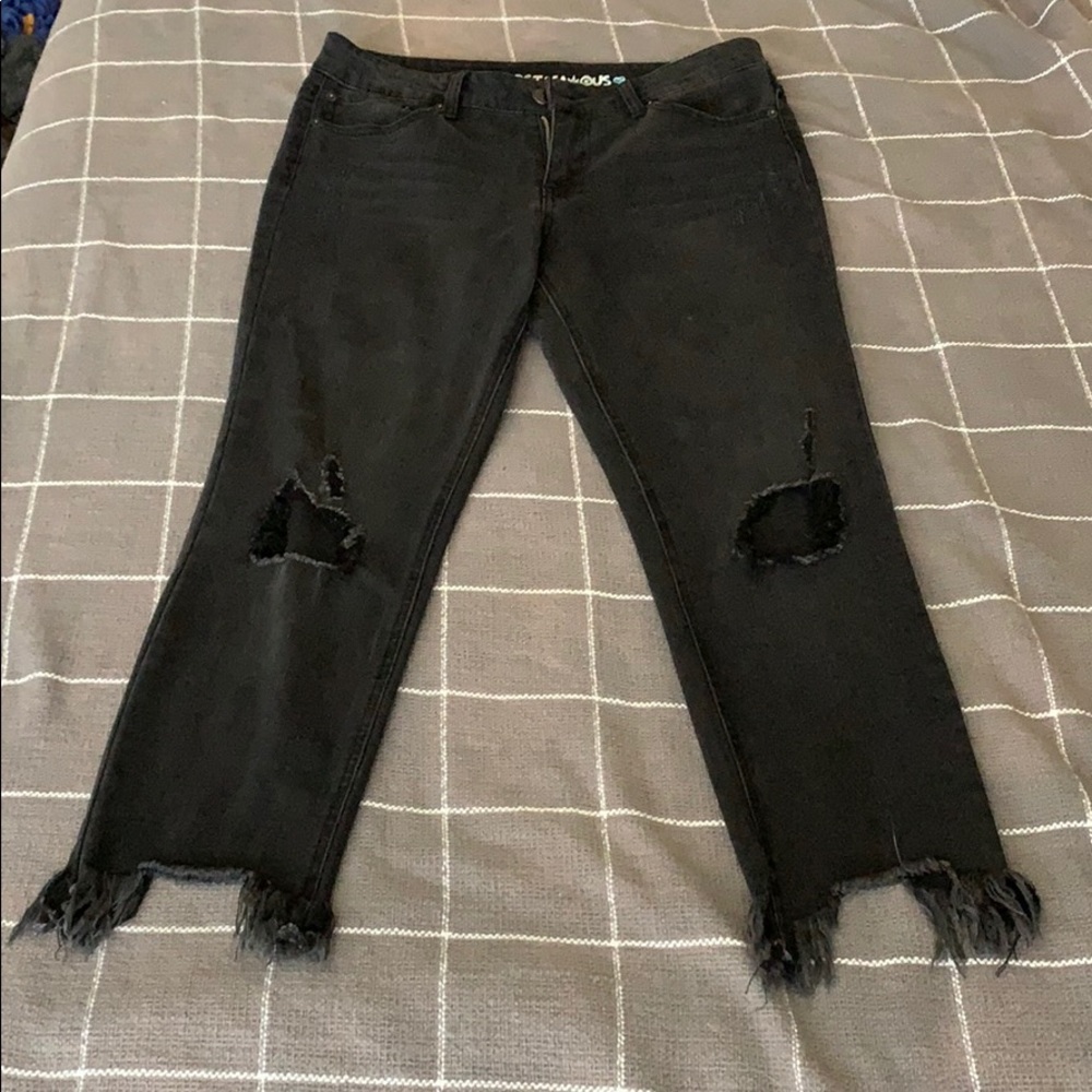 Black denim Jeans